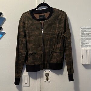 Camouflage Bomber Jacket